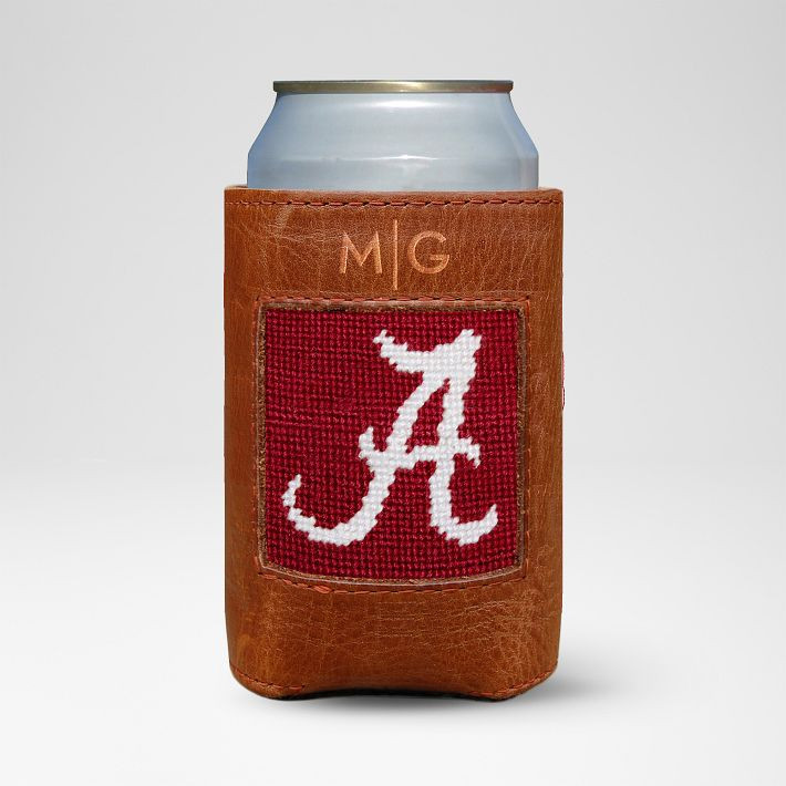 Smathers & Branson Collegiate Needlepoint Can Cooler | Mark and Graham