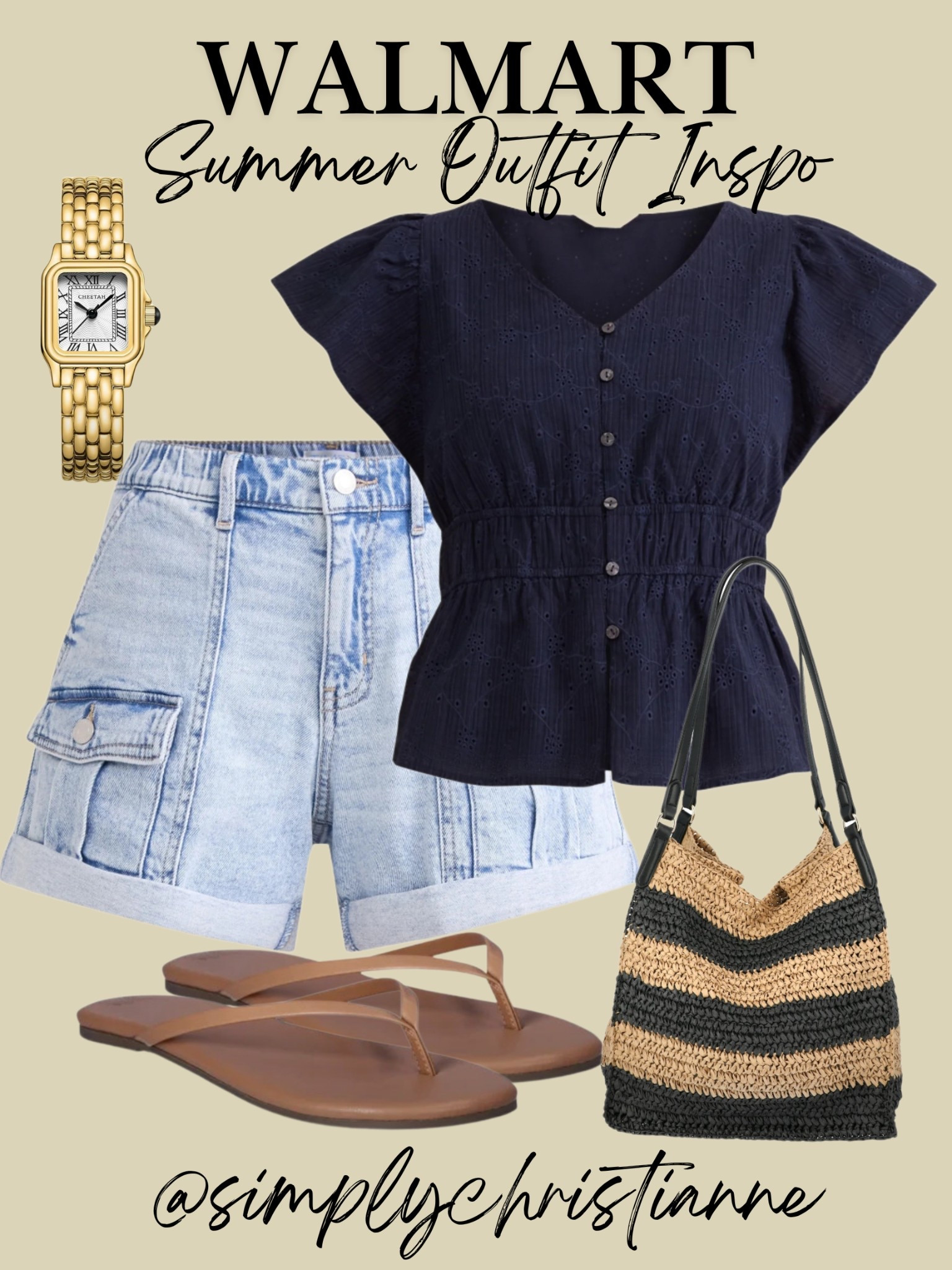 Walmart Fashion, Casual Summer Outfit 

#LTKStyleTip #LTKShoeCrush #LTKItBag