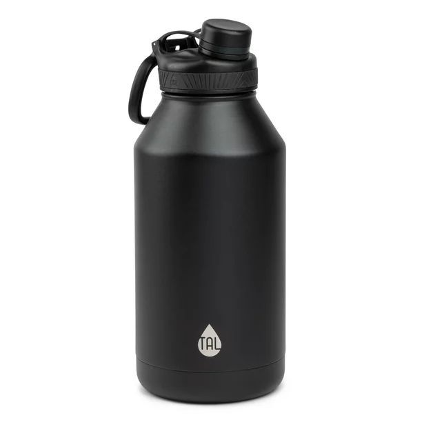 TAL Stainless Steel Ranger Water Bottle 64 fl oz, Black | Walmart (US)