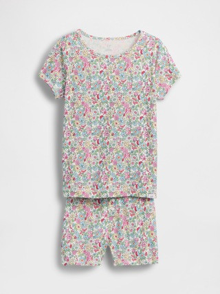 Kids Organic Brushed Cotton PJ Short Set | Gap (US)