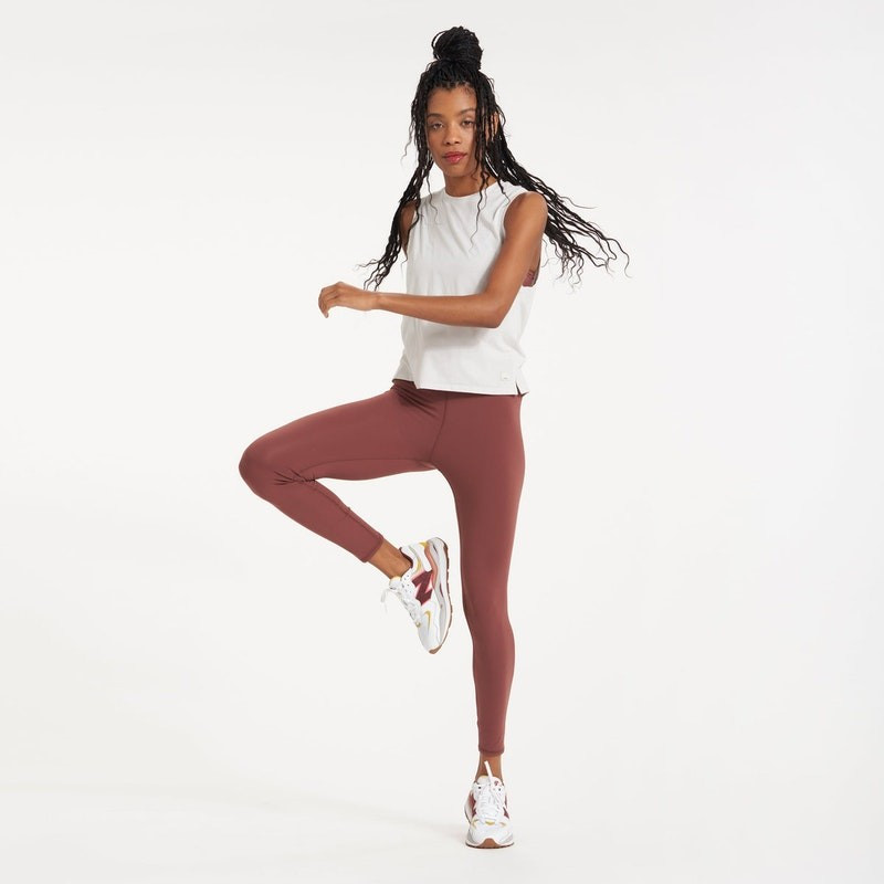 Rib Studio Legging | Cedar | Vuori Clothing