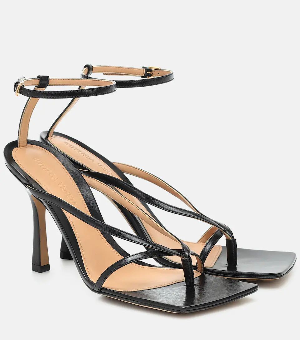 Stretch leather sandals | Mytheresa (US/CA)