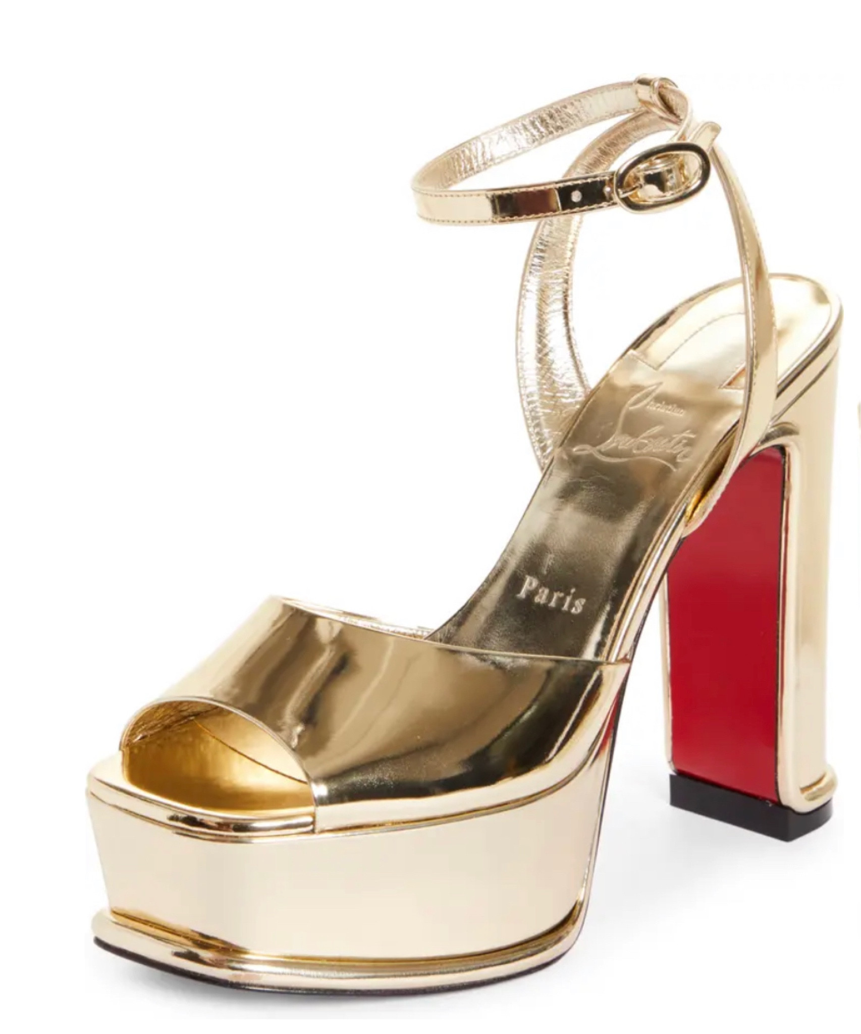 Loubi Queen Ankle Strap Sandal curated on LTK