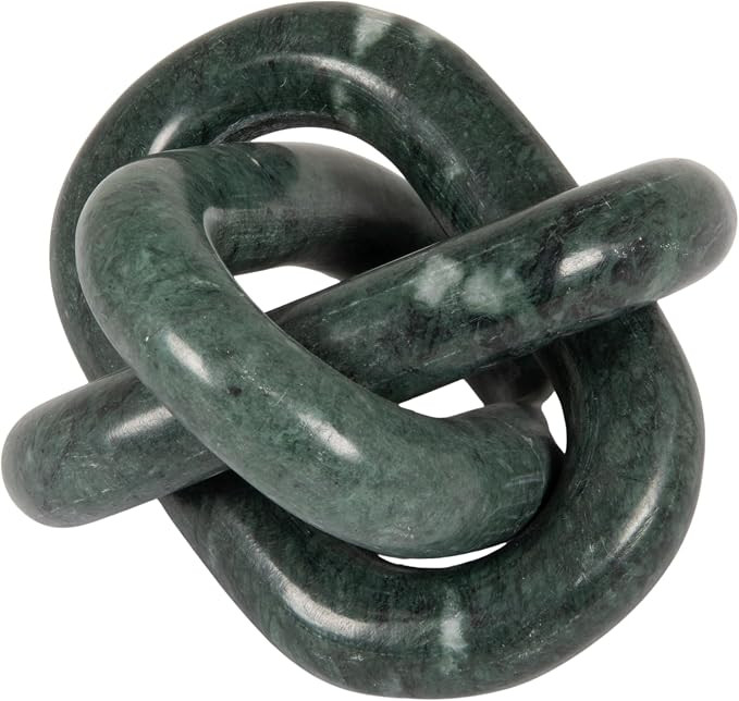 Bloomingville Marble Chain Link, Green | Amazon (US)