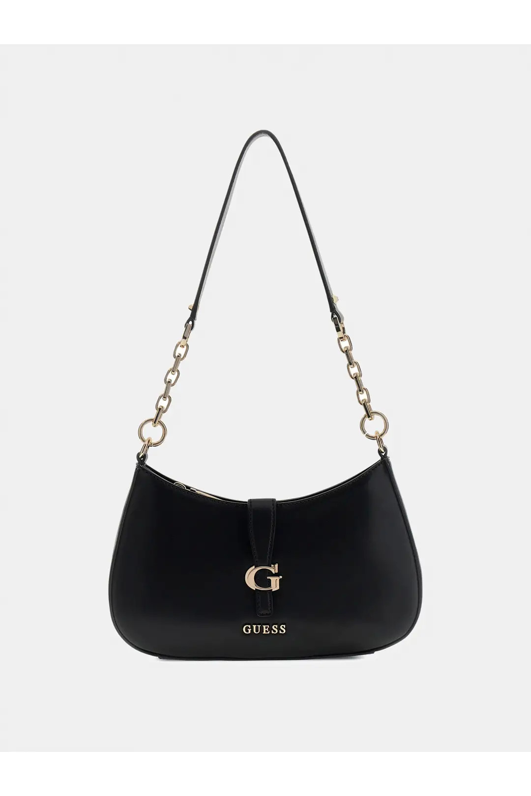 Guess Carrie Top Zip Shoulder Bag Black | Debenhams | Debenhams UK