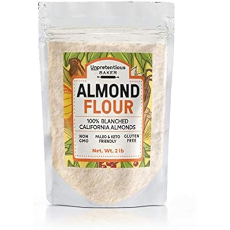 Wholesome Yum Premium Super Fine Blanched Almond Flour (16 oz / 1 lb) - Gluten Free, Non GMO, Keto F | Amazon (US)