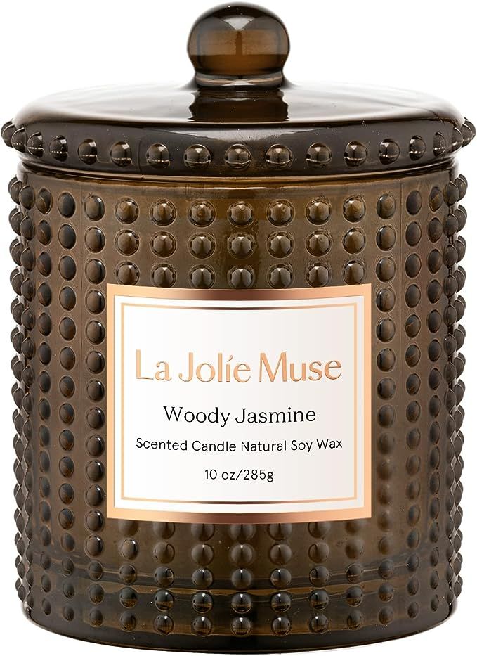 LA JOLIE MUSE Woody Jasmine Candles for Home Scented, Luxury Candles for Women, Candles Gifts for... | Amazon (US)