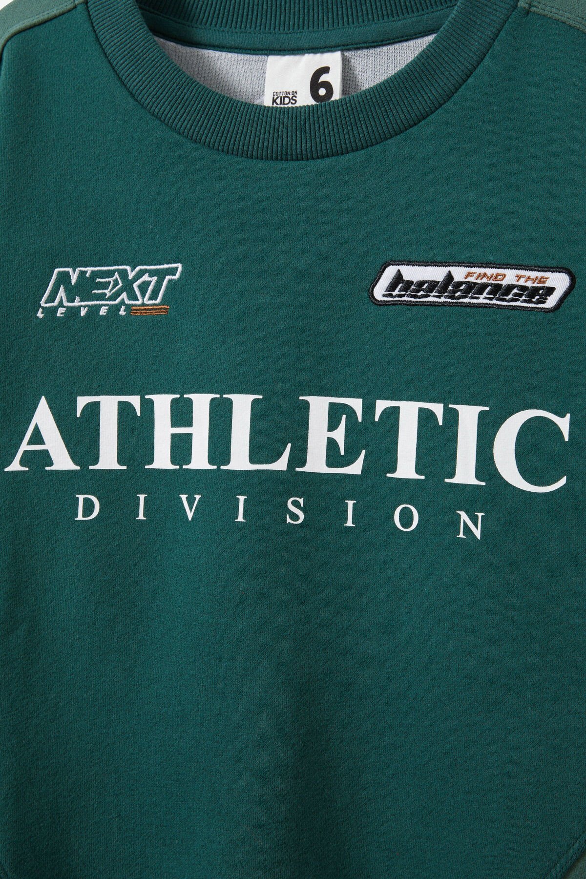 Harley Panelled Crew | Cotton On (US)