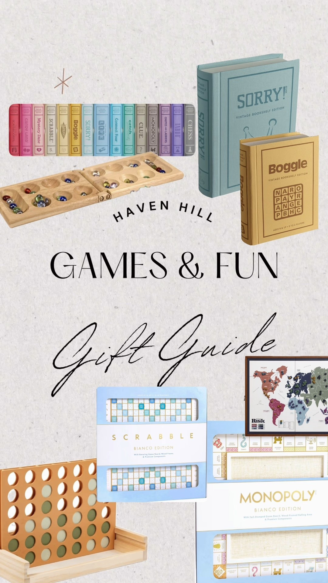 Game night fun!  Some of our family favorites and some on our wish list ❤️

#LTKFamily 

#LTKGiftGuide #LTKHoliday
