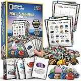 NATIONAL GEOGRAPHIC Rock Bingo Game - Play Rock Bingo, Mineral Memory, Gemstone Trivia, & Card Ga... | Amazon (US)