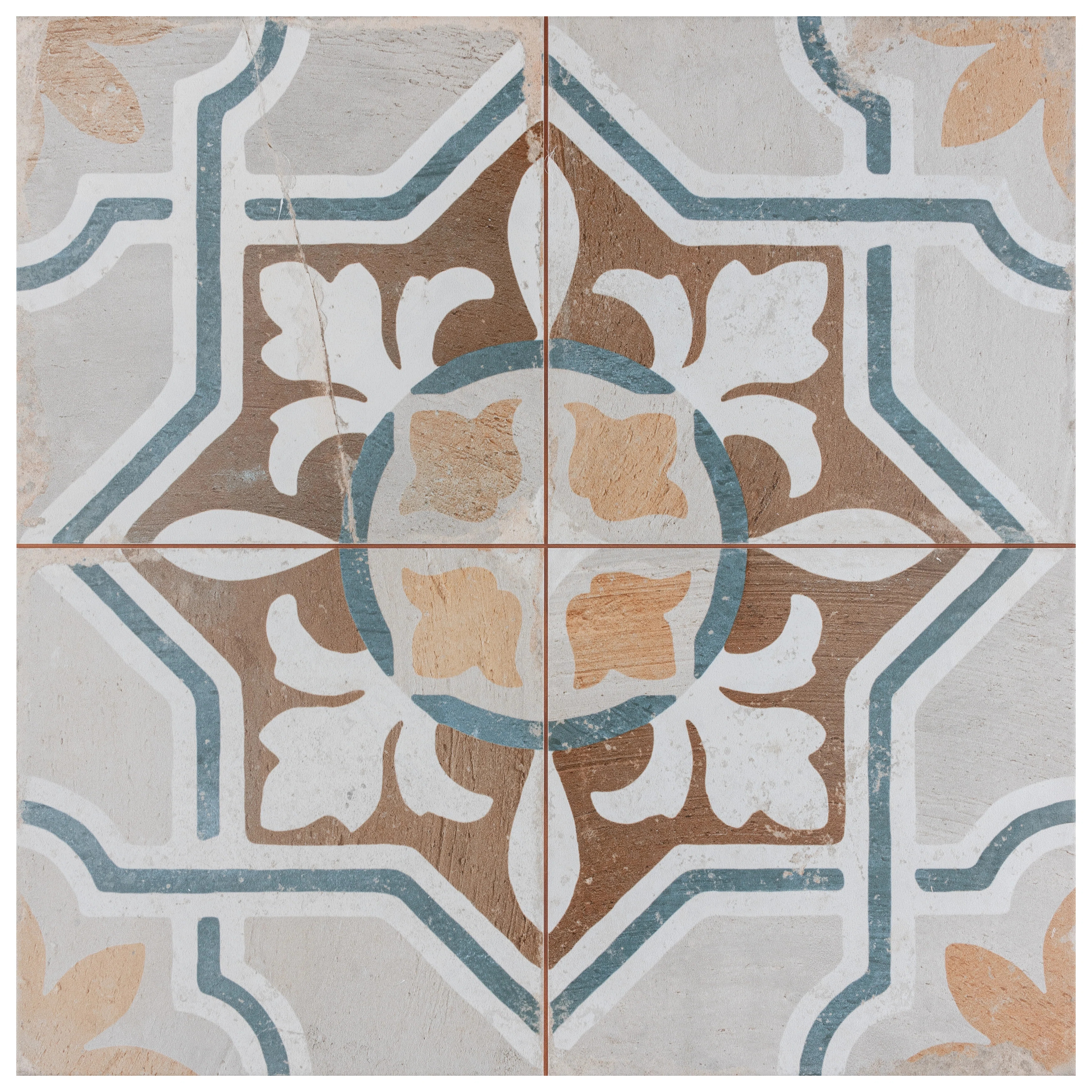 Kings 18" x 18" Ceramic Patterned Wall & Floor Tile | Wayfair North America
