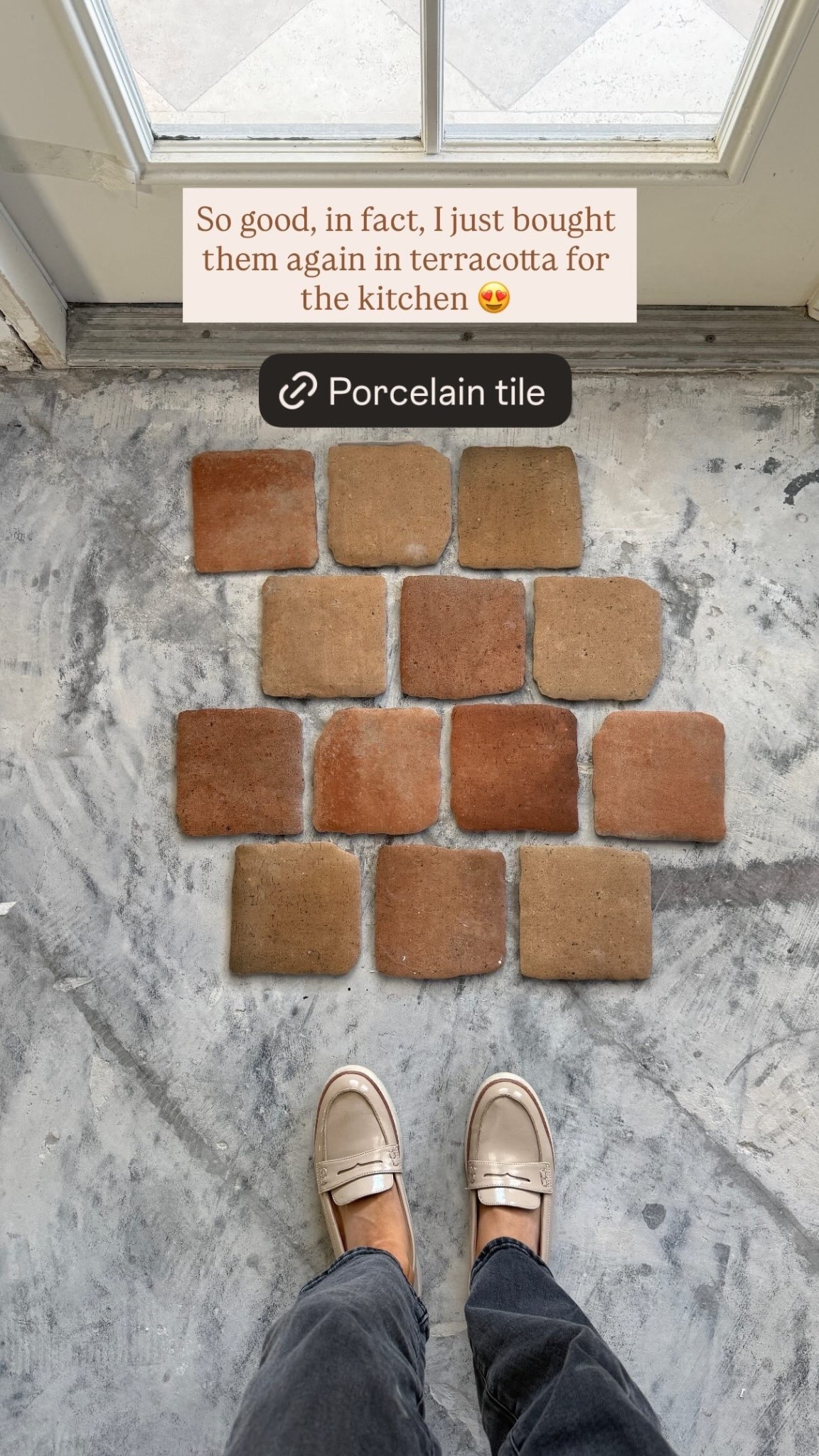 Rustic Spanish “terracotta” cobblestone tile for the kitchen 😍

(Color is labeled “coffee”)

#LTKHome