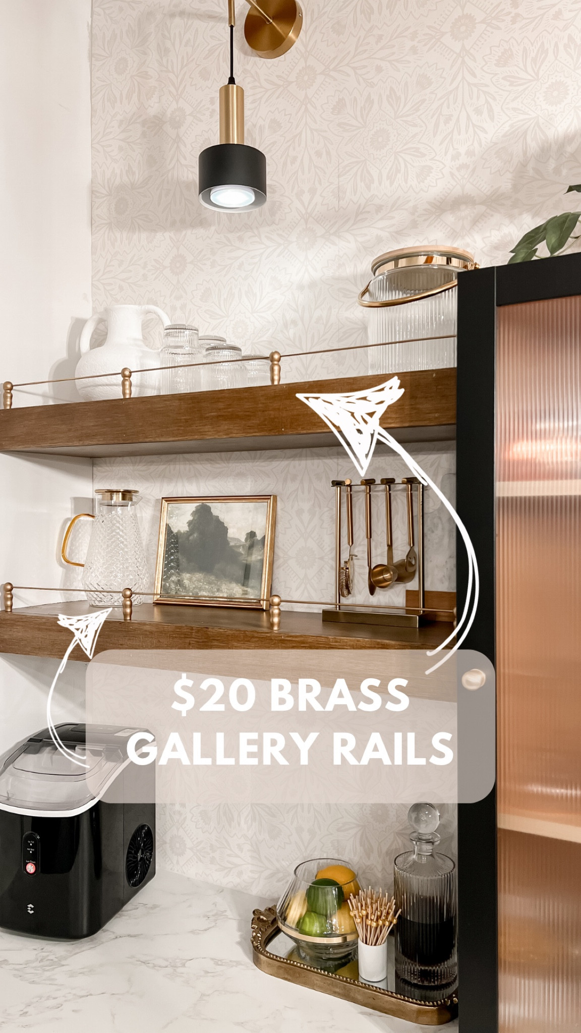 DIY Brass Gallery Rails! Here’s all the materials & tools needed:

#LTKsalealert #LTKhome #LTKfindsunder50