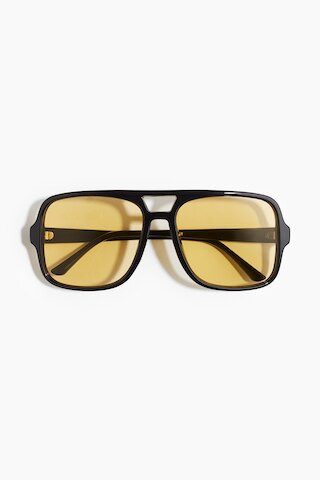 H & M - Sonnenbrille im Pilotenlook - Schwarz - Damen | H&M (DE, AT, CH, NL, FI)