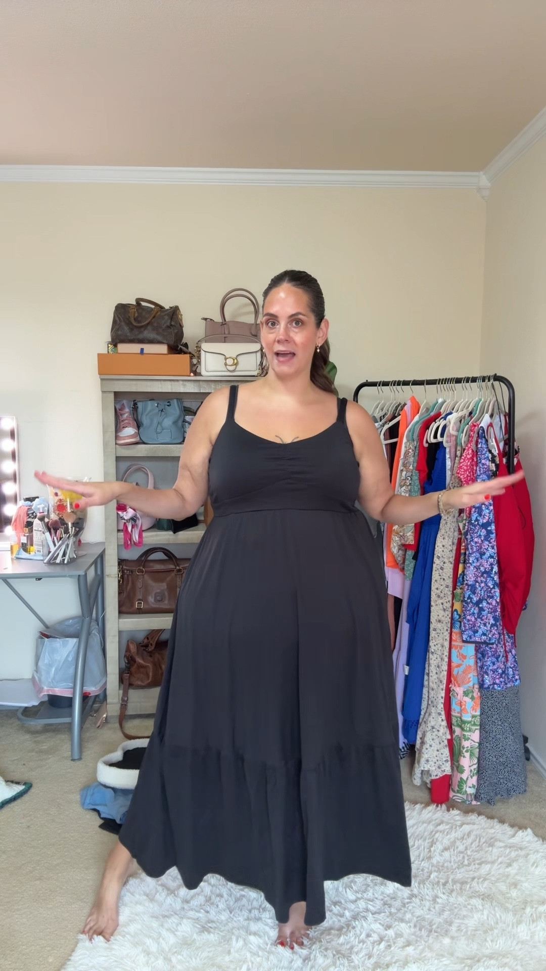 Ok this affordable dress from Amazon feels like a dream! 

#LTKPlusSize