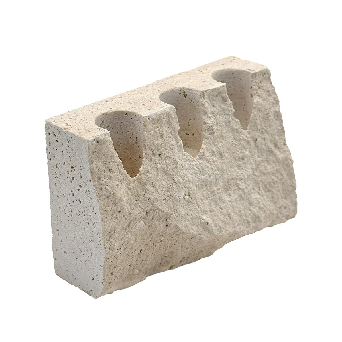 Taper Candle Holders Real Travertine Marble Candle Stick Holders Fits 0.8'' Thick Candles Decor f... | Amazon (US)