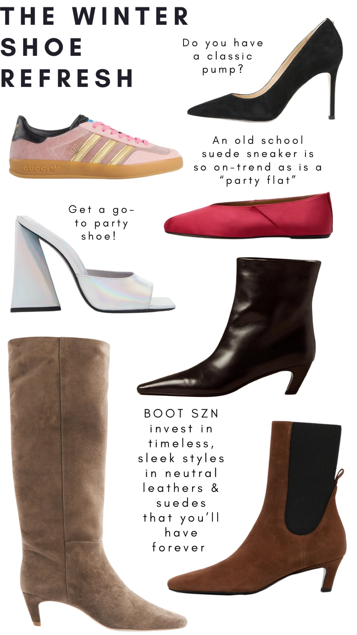 Winter Shoe Refresh 
Winter Boots
Closet Clean Out
Shoe Trends

#LTKshoecrush #LTKstyletip #LTKSeasonal