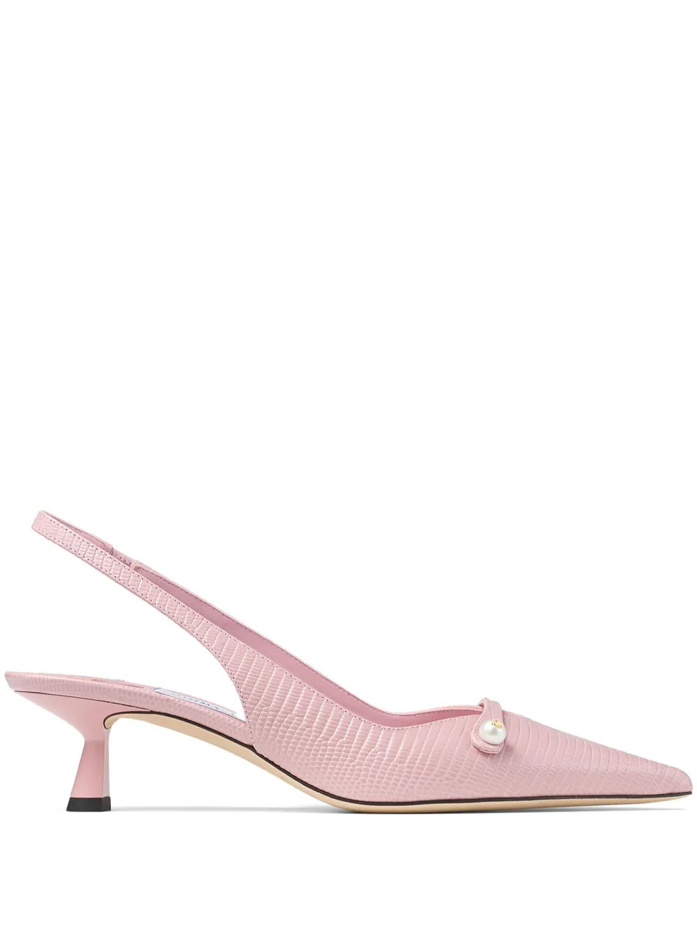 Jimmy Choo Amita 45mm Leather Pumps - Farfetch | Farfetch Global