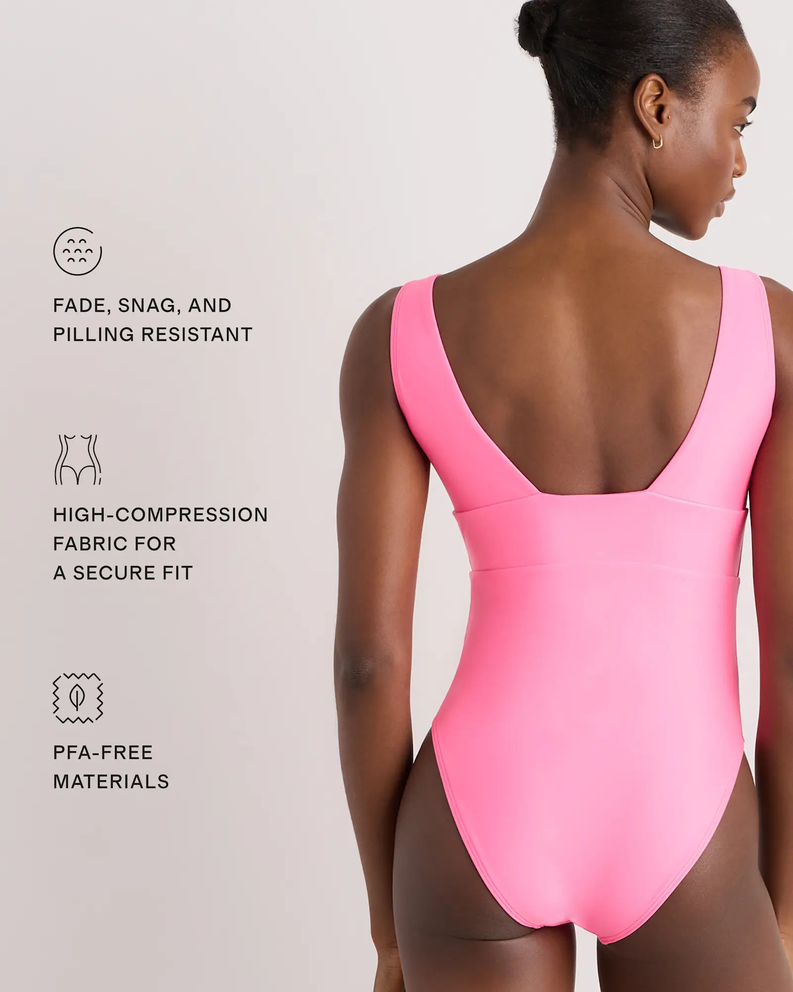 Italian Plunge One-Piece Swimsuit | Quince