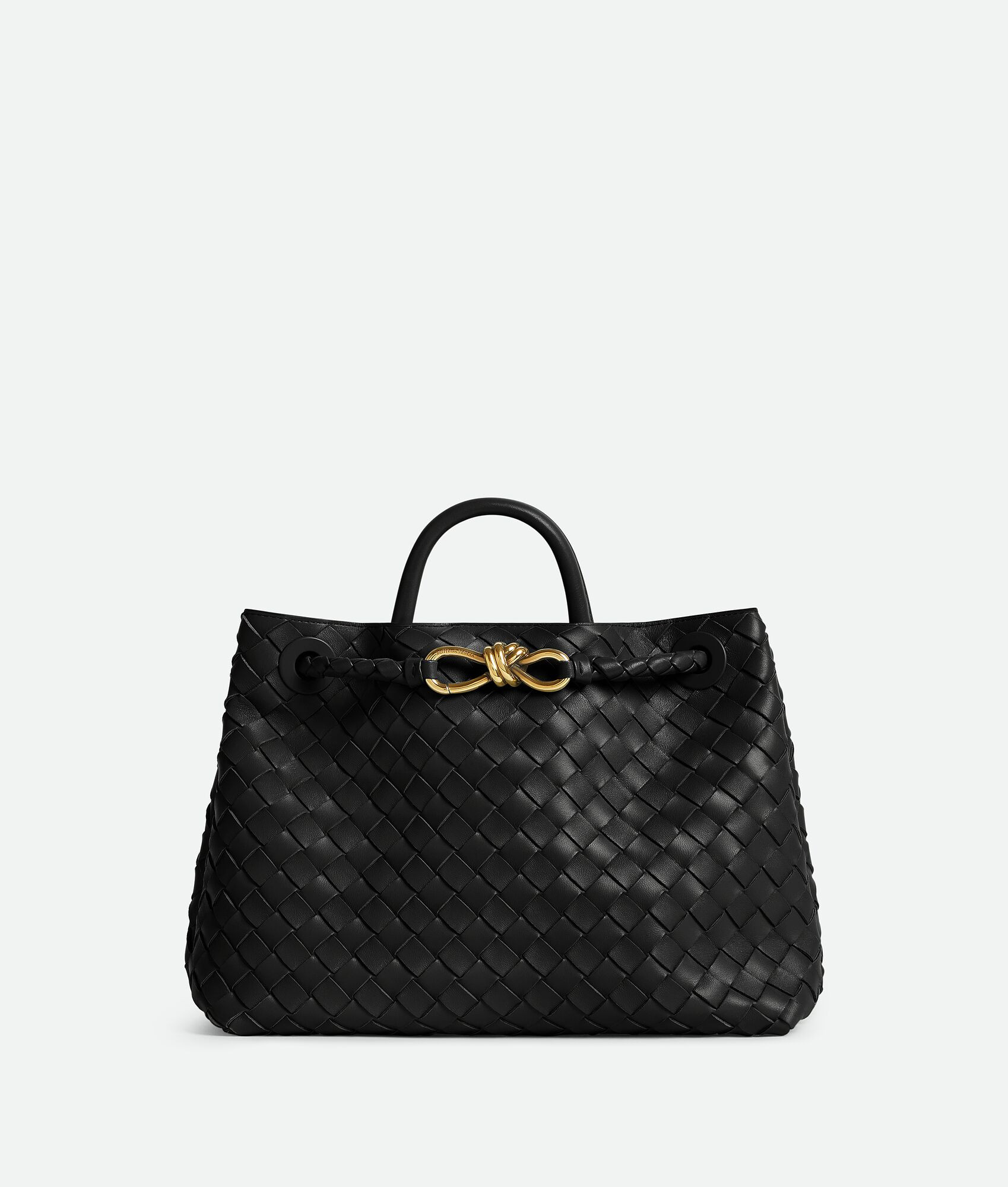 Women's Andiamo in Black | Bottega Veneta GB | Bottega Veneta