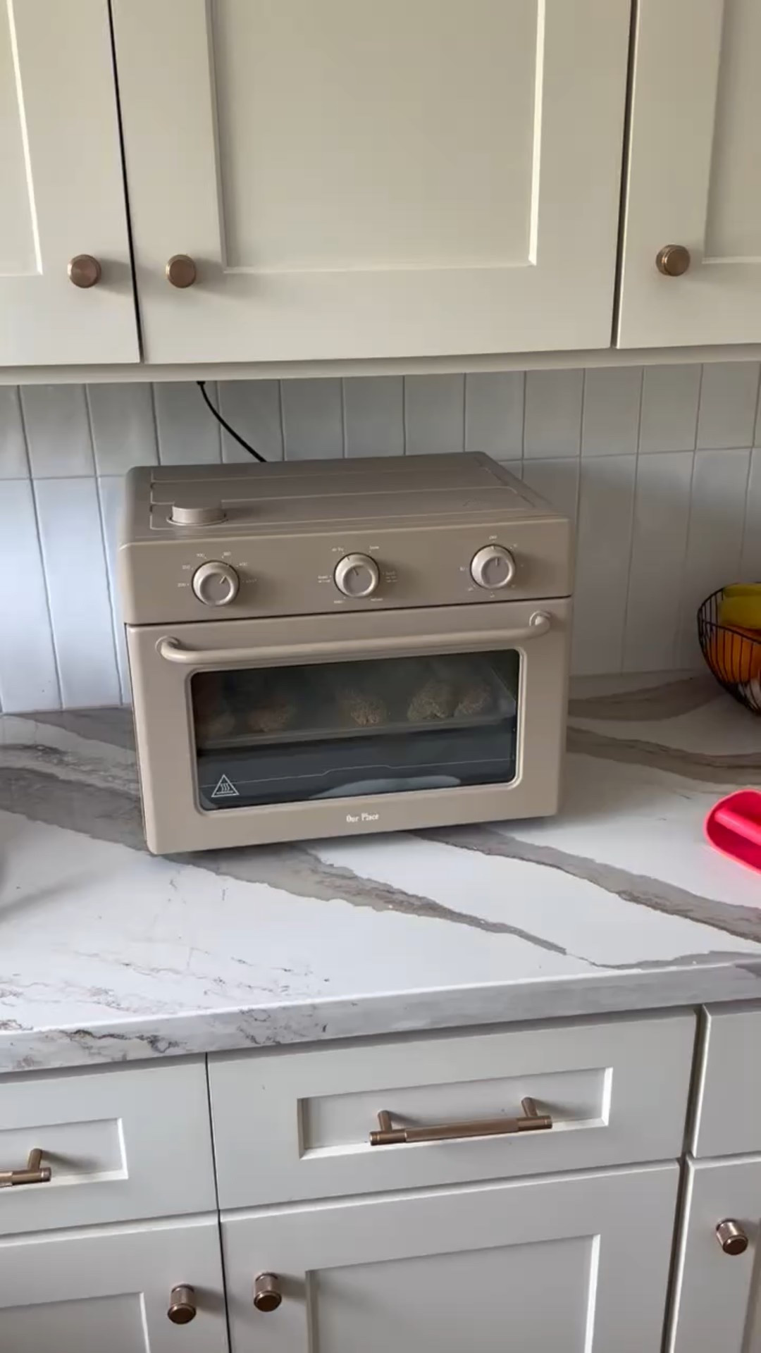 One of my new favorite kitchen gadgets • Non-toxic air fryers from Our Place!