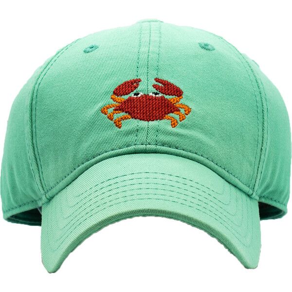 Crab Baseball Hat, Keys Green | Maisonette