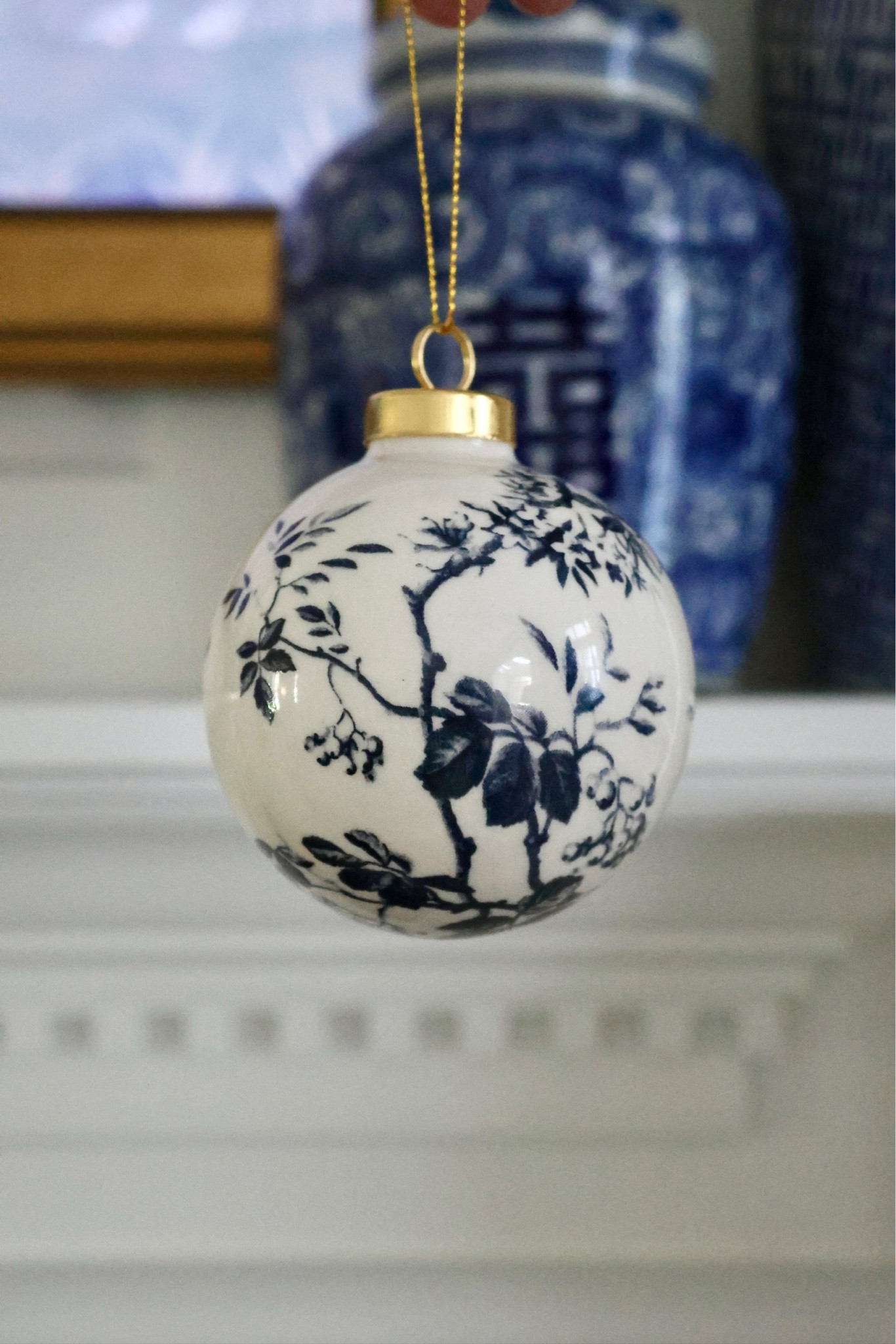 These hand painted chinoiserie ornaments are so beautiful. They are perfect for a preppy Christmas  

#LTKGiftGuide #LTKCyberWeek #LTKHoliday