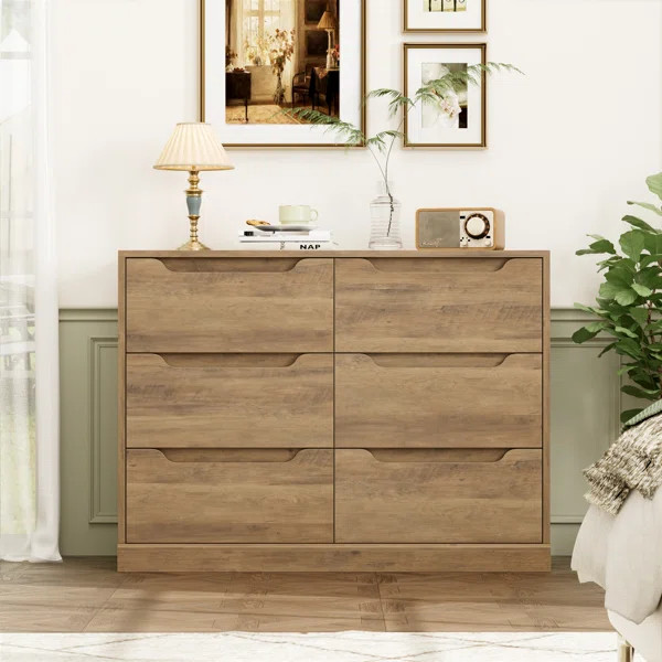Anjeanette 6 - Drawer Dresser | Wayfair North America