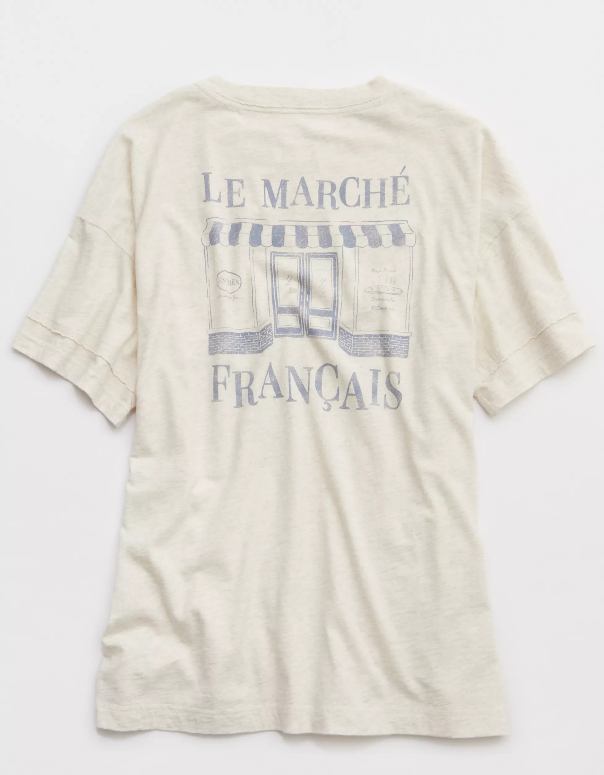 Aerie Crew Oversized Boyfriend T-Shirt | Aerie