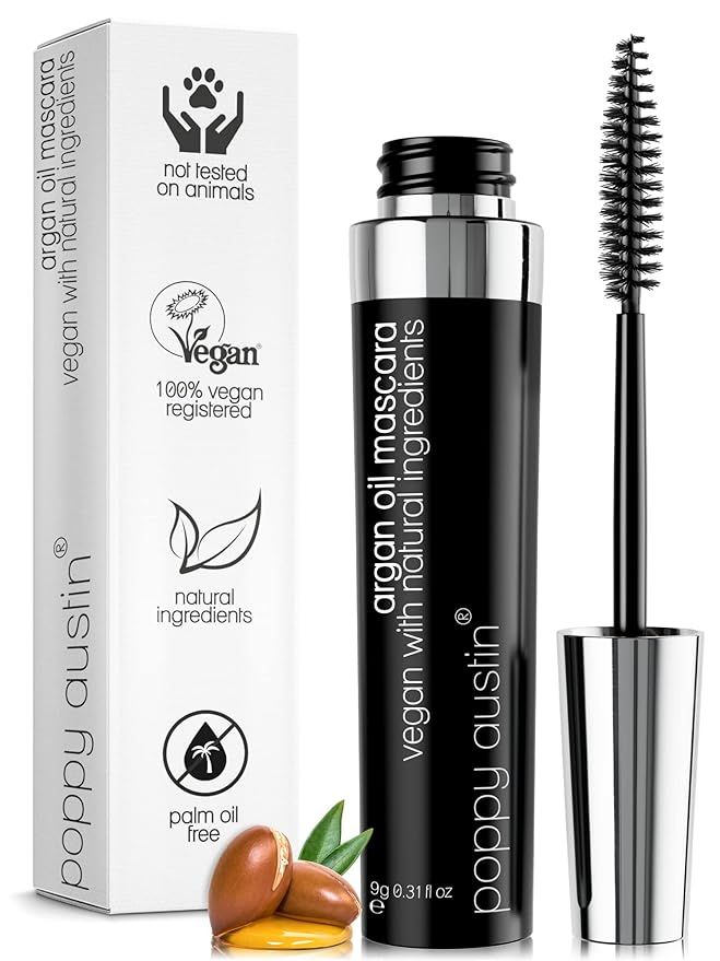 Poppy Austin Mascara 9g - Lash Mascara - 100% Organic Mascara, Paraben-Free, Vegan, Cruelty-Free ... | Amazon (US)