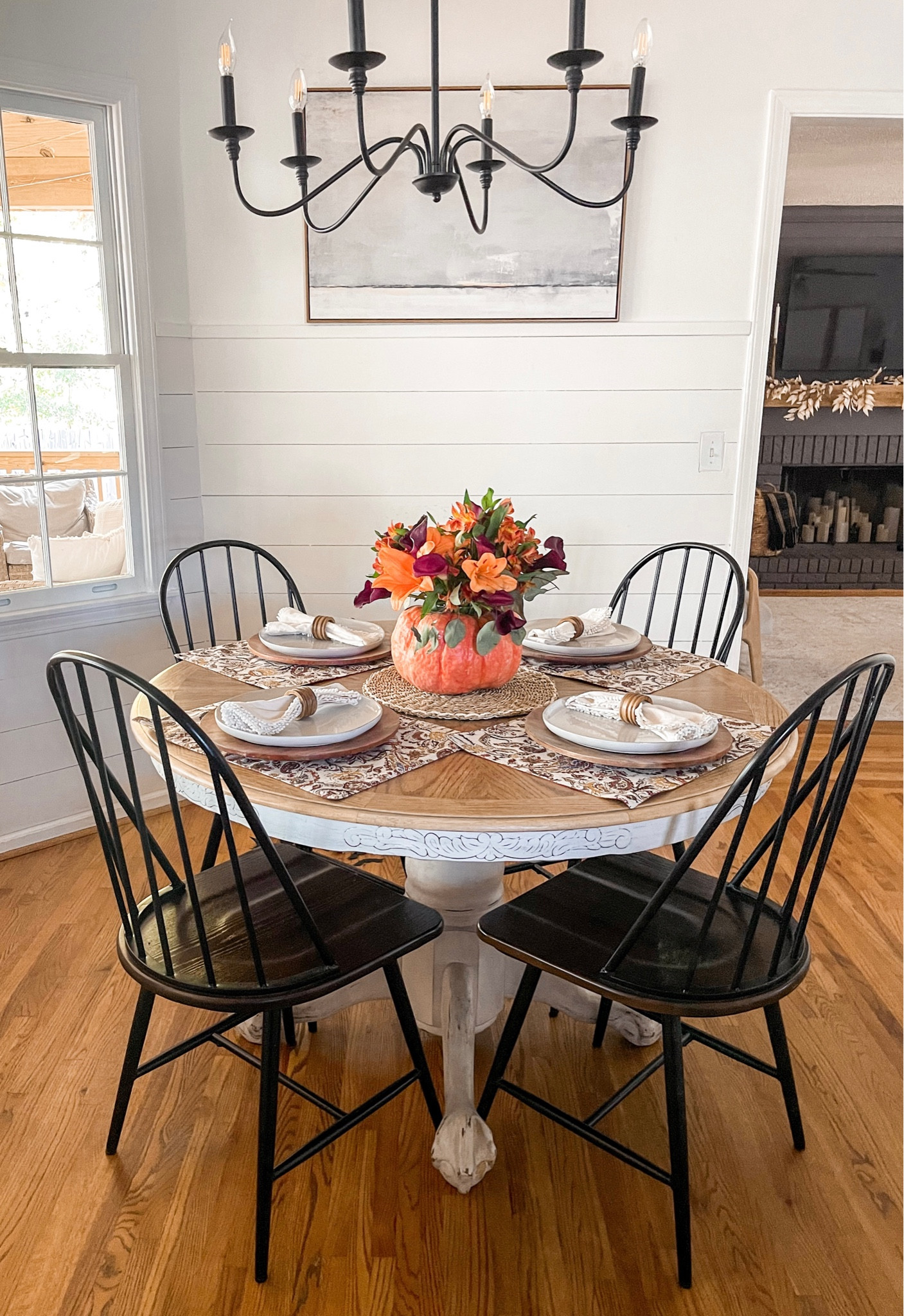 Thanksgiving fall table setting idea 

#LTKhome #LTKSeasonal #LTKHoliday