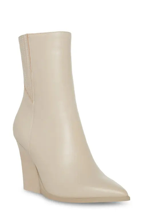Steve Madden Rickki Pointed Toe Boot in Bone Leather at Nordstrom, Size 6.5 | Nordstrom