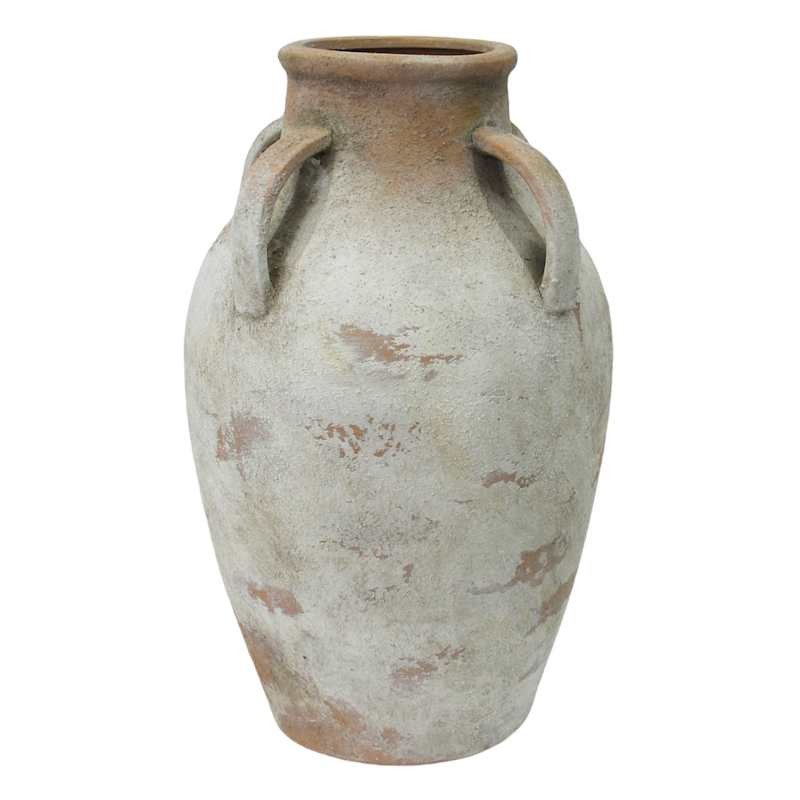 Natural Textured Ceramic Vase, 9x14 | At Home