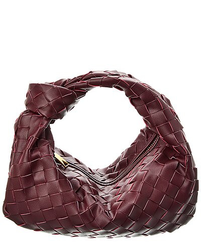 Woven Knot Leather Satchel | Gilt & Gilt City