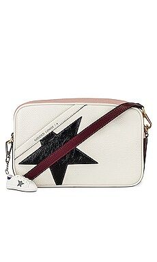 Golden Goose Star Bag in White, Light Pink, Black, & Burgundy from Revolve.com | Revolve Clothing (Global)