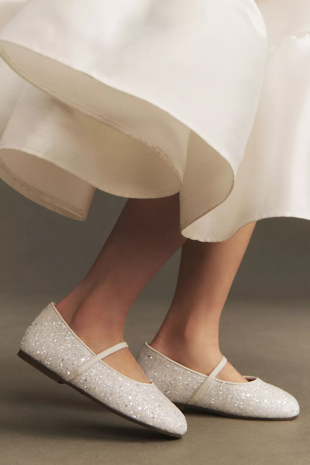 Princess Daliana Glitter Flower Girl Flats | Anthropologie (US)