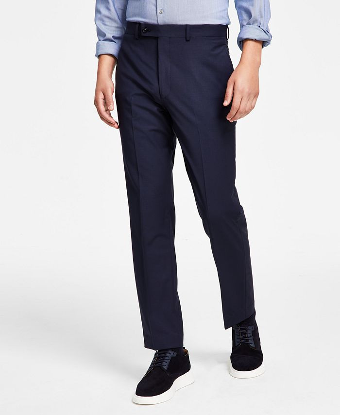Calvin Klein Men's Infinite Stretch Solid Slim-Fit Pants & Reviews - Pants - Men - Macy's | Macys (US)