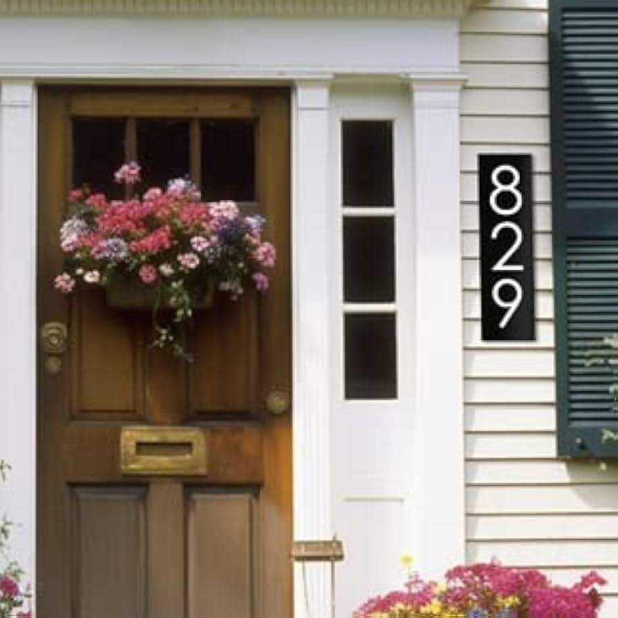 Address Signs For Houses House Address Plaque For Outside Address Sign Numbers House Numbers Plaq... | Amazon (US)