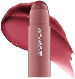 BUXOM Power-Full Plumping Lip Balm, Tinted Lip Balm Plumper, Enhancing Lip Moisturizer, Hydrating... | Amazon (US)