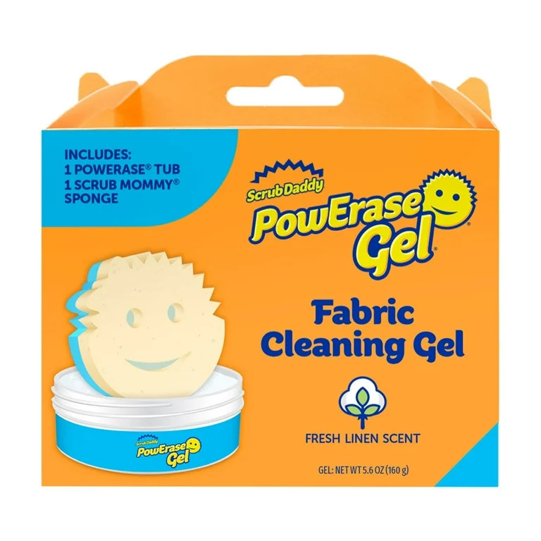 Scrub Daddy PowErase Fabric Cleaning Gel with Scrub Mommy Dual-Sided Cleaning Sponge | Walmart (US)