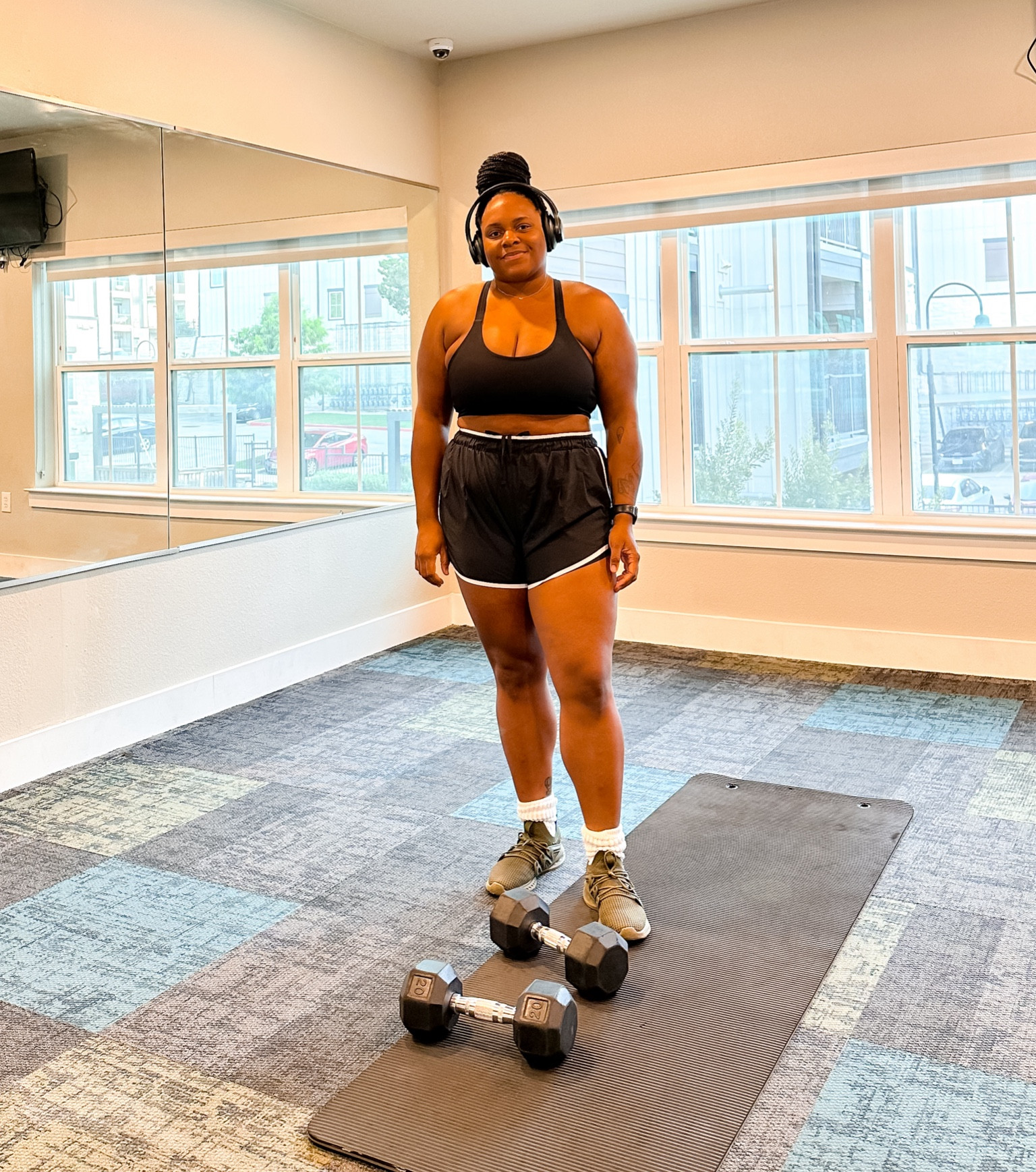 Fitness 🫱🏾‍🫲🏽 fashion. 

#LTKFitness #LTKMidsize #LTKActive