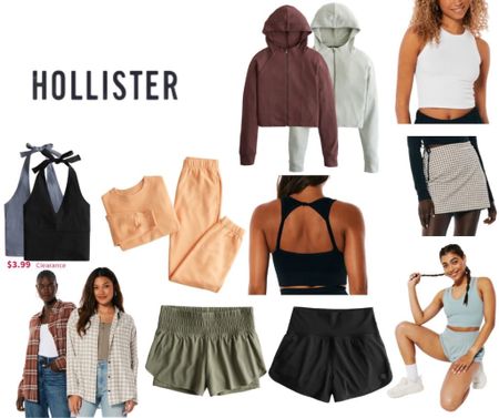 Hollister sale and new arrival fall collection #zipup #athleticshorts #flannel #buttondown #sportbra #tank #athletic #clearance #haltertop #hollistersale #matchingset #sweatpantsweatshirtset #skirt #fallskirt #athleticjacket #athleisure #crossover

#LTKSeasonal #LTKSale #LTKsalealert