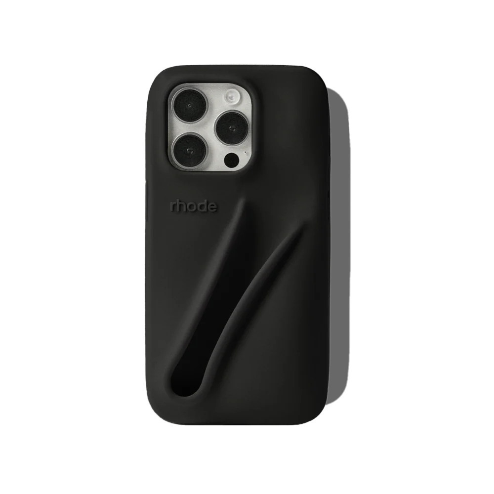 lip case - iphone 16 pro / black | rhode skin