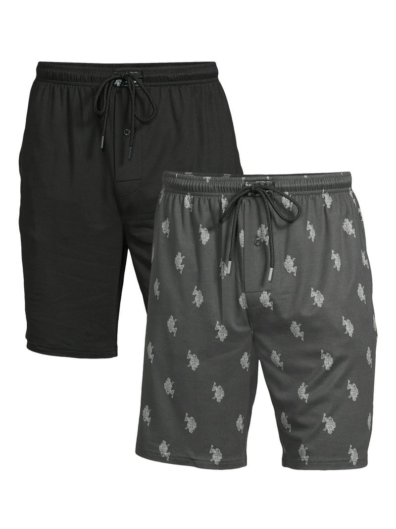U.S. Polo Assn. Men's USPA 2-Pack Pajama Shorts | Walmart (US)