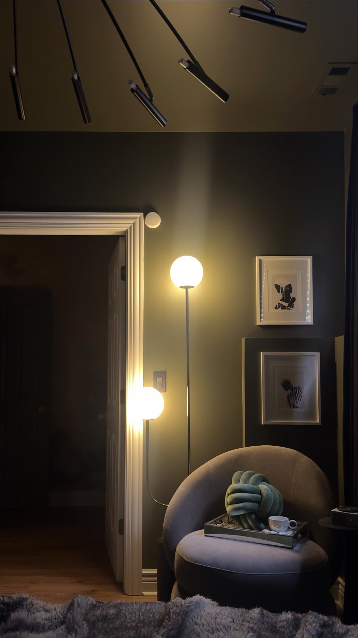 Connecting my guest room floor lamp to a remote control for easy access  

#LTKHome