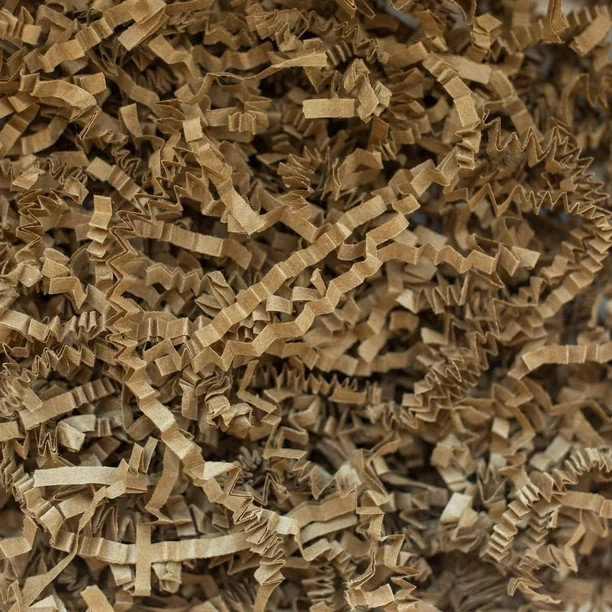 Way To Celebrate Brown Crinkle Paper Easter Grass, 3 oz | Walmart (US)