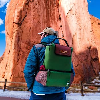 Kanga Insulated Cooler Back Pack - Portable Cooler Bag - 24 Can Beer and Seltzer Drink Cooler - I... | Amazon (US)