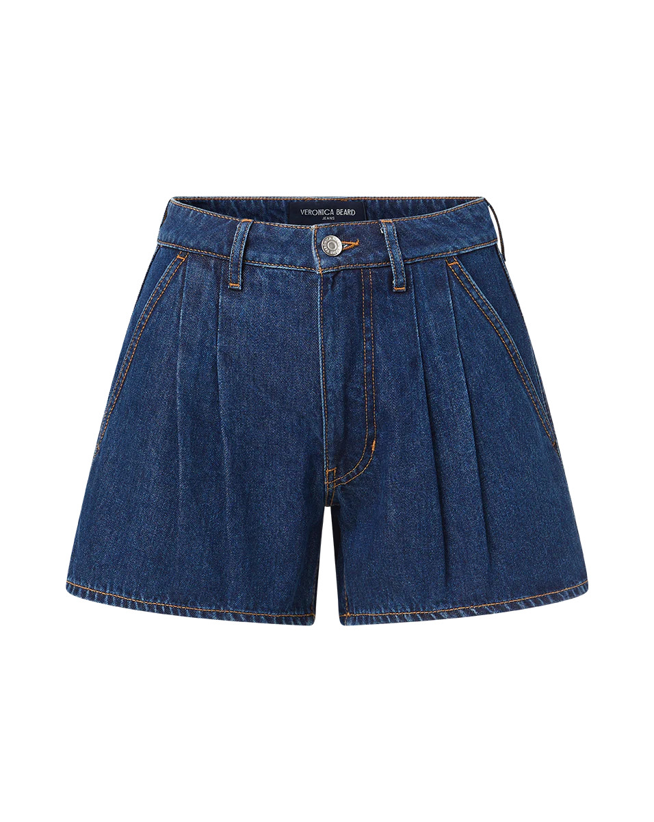 Jaffe Denim Short in Bright Blue | Veronica Beard | Veronica Beard