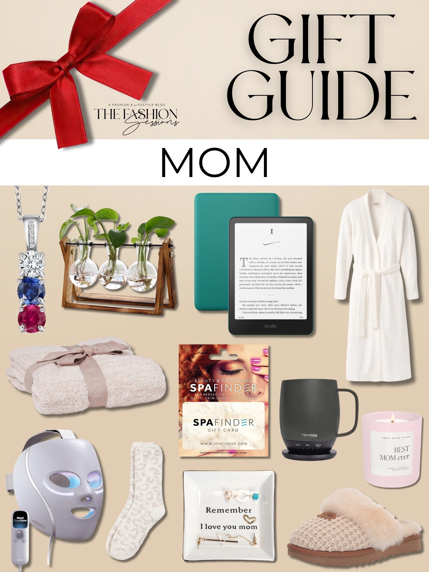 She’s your biggest cheerleader, your quiet strength, your forever home. This gift guide is a celebration of everything Mom is... thoughtful, comforting, and full of love. Whether she’s into cozy mornings, spa nights, or sentimental keepsakes, these handpicked gifts are designed to make her feel seen, appreciated, and cherished. From luxurious touches to everyday joys, each item is a little thank-you for all the ways she shows up 💝

#LTKBeauty #LTKHome #LTKGiftGuide