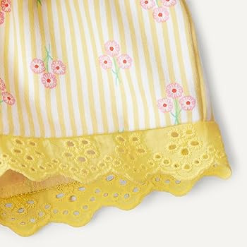 Amazon Essentials x Sofia Grainge Toddlers and Baby Girls' Cotton Eyelet Top & Shorts Play Set, M... | Amazon (US)